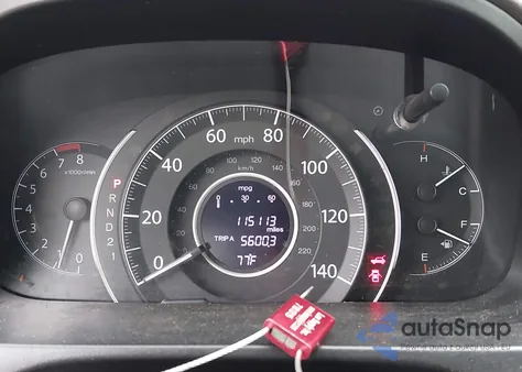 2013 Honda Cr-V Ex-L z USA, uszkodzony, nr VIN 5J6RM3H77DL009968